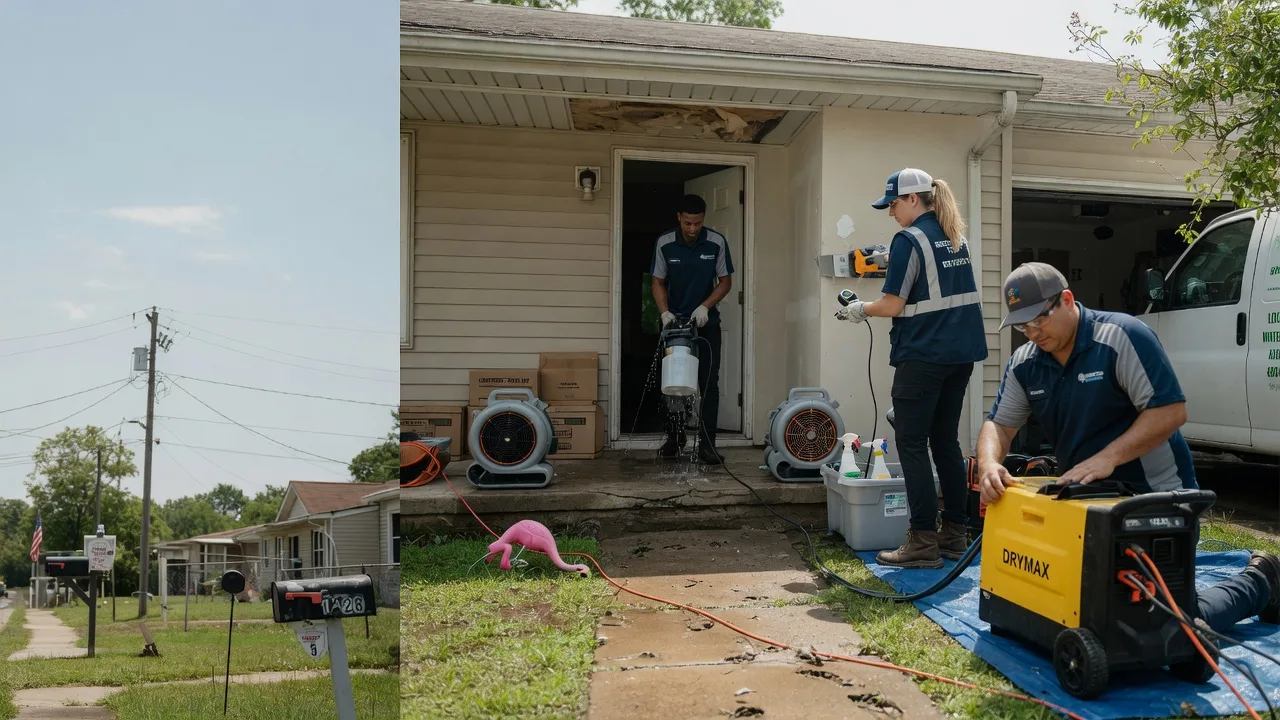 Storm Damage Water Removal in Dola, OH near me